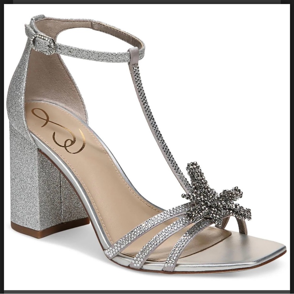 Sam Edelman Donnie ankle embellished platform sandal